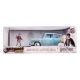 Harry Potter - Réplique 1/24 Hollywood Rides Ford Anglia 1959 métal avec figurine