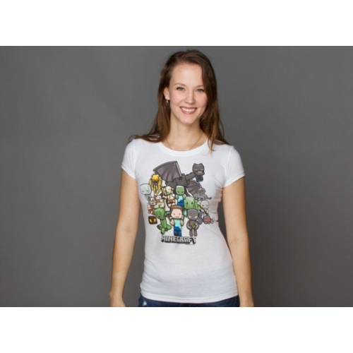 Tee shirt online minecraft homme