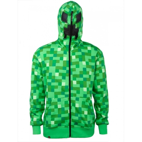 Minecraft - Sweat à capuche Creeper Premium