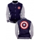 Captain America - Veste Baseball Shield Logo