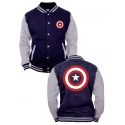 Captain America - Veste Baseball Shield Logo