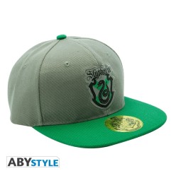 Harry Potter - Casquette snapback- Gris & Vert - Serpentard