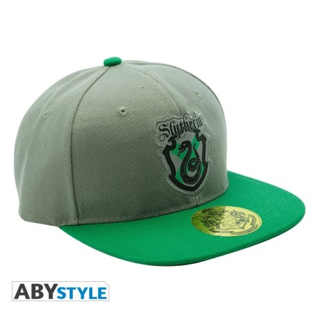 Harry Potter - Casquette snapback- Gris & Vert - Serpentard