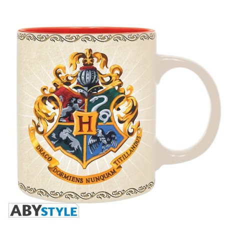 Harry Potter - Mug - 320 ml - Poudlard 4 maisons - boîte x2