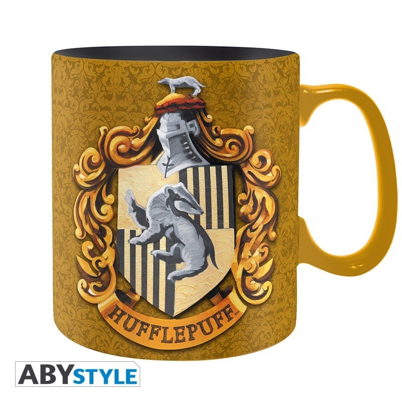 Harry Potter - Mug - 460 ml - Poufsouffle - boîte x2