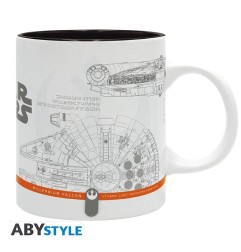 Star Wars - Mug - 320 ml - SW9 Vaisseaux - subli- avec boîtex2