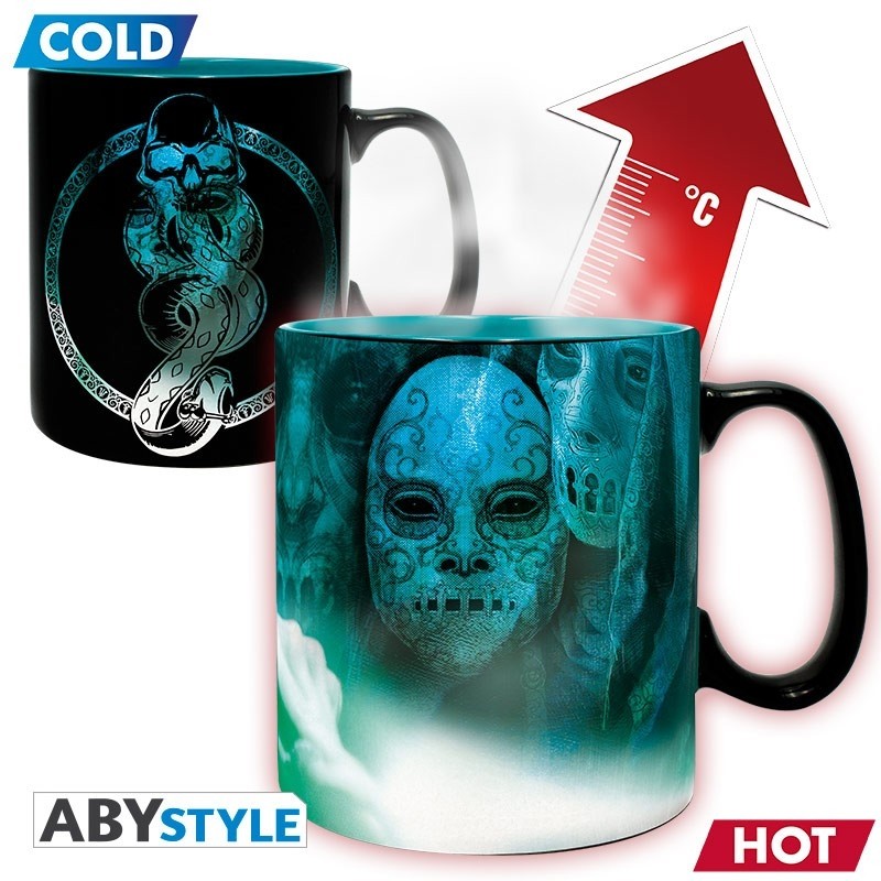 Harry Potter - Mug Heat Change - 460 ml - Voldemort - avec boîte x2