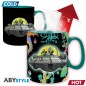 Rick & Morty - Mug Heat Change - 460 ml -Vaisseau - boîte x2