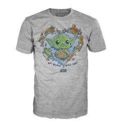 Star Wars - Loose POP! Tees T-Shirt Be Mine Yoda 