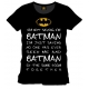 Batman - T-Shirt Who Is Batman