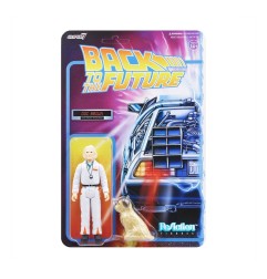 Retour vers le futur - Figurine ReAction Doc Brown 10 cm