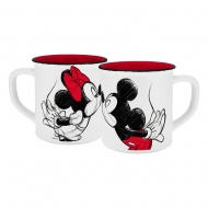 Disney - Mug Mickey Kiss Sketch Rouge