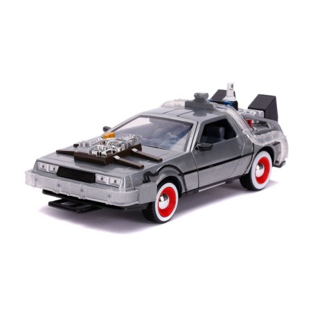 Retour vers le futur - Retour vers le Futur III DeLorean Time Machine 1/24 métal Hollywood Rides