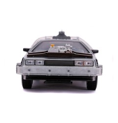 Retour vers le Futur III - Réplique métal DeLorean Time Machine 1/24 Hollywood Rides