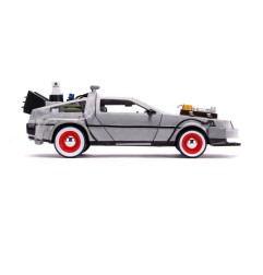 Retour vers le futur - Retour vers le Futur III DeLorean Time Machine 1/24 métal Hollywood Rides