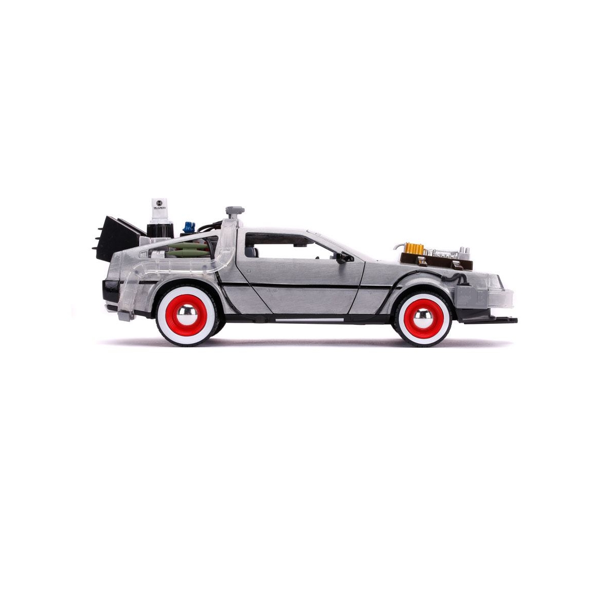 FIGURINE VEHICULE RETOUR VERS LE FUTUR 3 - TIME MACHINE - 1:24