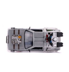 Retour vers le Futur III - Réplique métal DeLorean Time Machine 1/24 Hollywood Rides