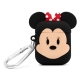 Disney - Etui pour boîtier AirPods PowerSquad Minnie Mouse