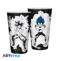 Dragon Ball Super - Verre XXL - 400 ml - Goku/Vegeta - boîte x2
