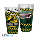 Jurassic Park - Verre XXL Danger high voltage