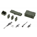 Hexa Gear - Accessoire pour figurines Plastic Model Kit 1/24 Army Container Set 8 cm