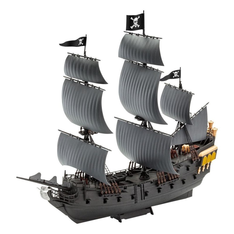 Pirates des Caraïbes - La Vengeance de Salazar maquette Easy-Click 1/150 Black Pearl 26 cm