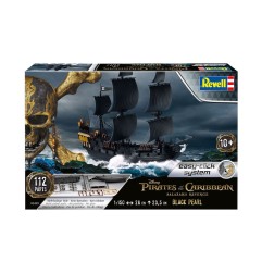 Pirates des Caraïbes - La Vengeance de Salazar maquette Easy-Click 1/150 Black Pearl 26 cm