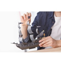 Pirates des Caraïbes - La Vengeance de Salazar maquette Easy-Click 1/150 Black Pearl 26 cm