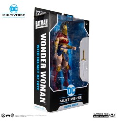 DC Comics - DC Multiverse figurine LKOE Wonder Woman with Helmet of Fate 18 cm