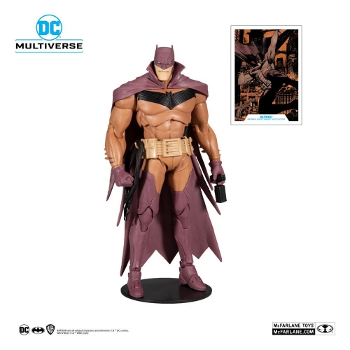 DC Comics - Figurine DC Multiverse White Knight Batman (Red Variant) 18 cm