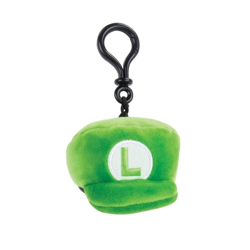 Mario Kart - Porte-clés peluche Mocchi-Mocchi Luigi Hat 10 cm