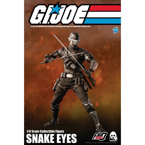 GI Joe - Figurine FigZero 1/6 Snake Eyes 30 cm