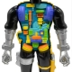 G.I. Joe - Figurine Super Cyborg Cobra B.A.T. (Original) 28 cm