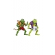 Les Tortues Ninja - Pack 2 figurines Genghis & Rasputin Frog 18 cm