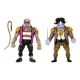 Les Tortues ninja : Turtles in Time - Pack 2 figurines Pirate Rocksteady & Bebop 18 cm