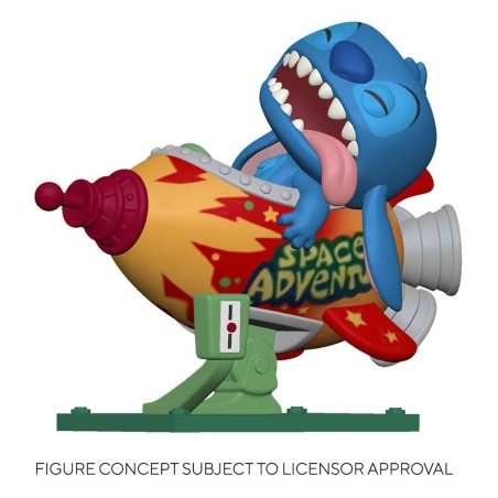 Disney - Lilo & Stitch POP! Rides Vinyl figurine Stitch in Rocket 15 cm
