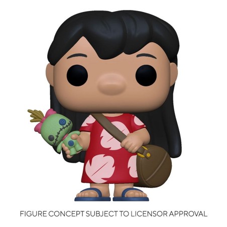 Lilo & Stitch - POP! Disney Vinyl figurine Lilo w/Scrump 9 cm