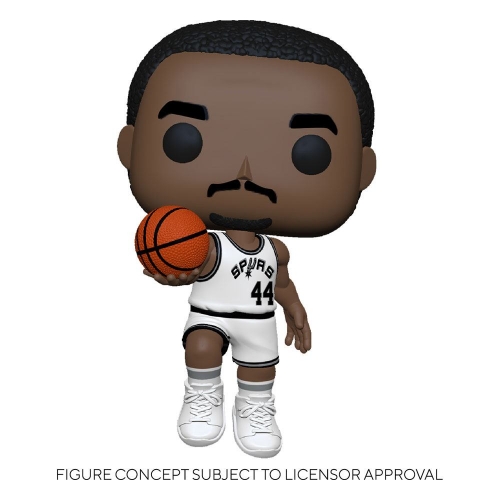 NBA - Figurine POP! George Gervin (Spurs Home) 9 cm