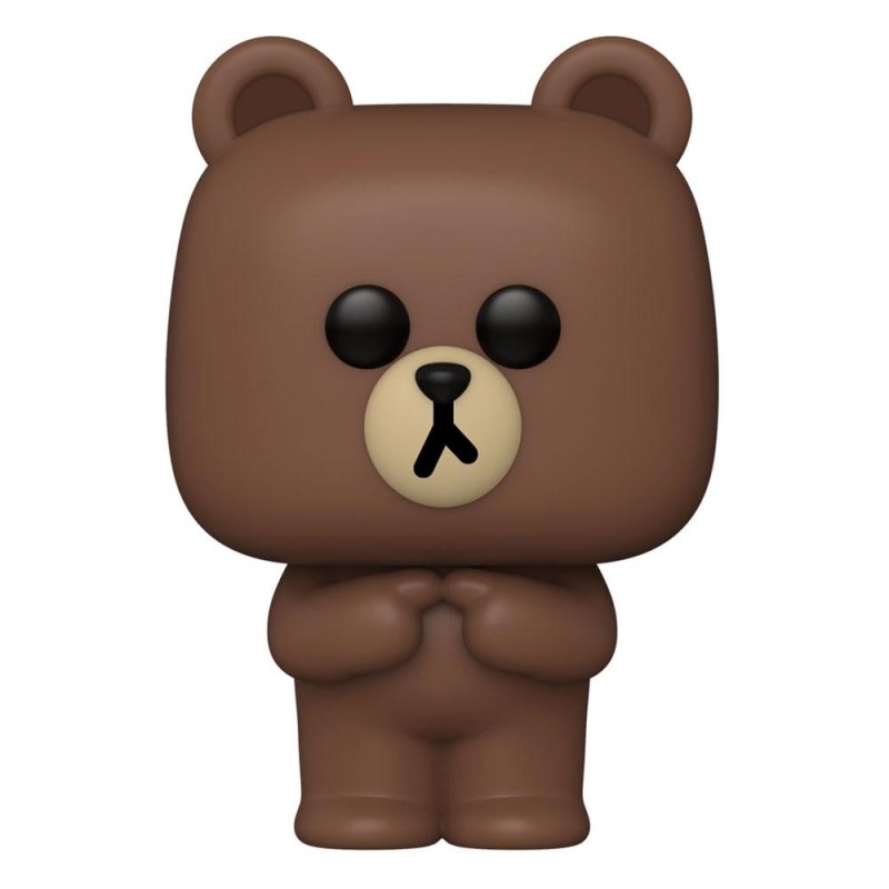 Line Friends - Figurine POP! Animation Vinyl Brown 9 cm