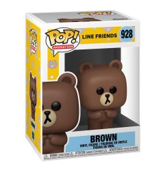 Line Friends - Figurine POP! Brown 9 cm