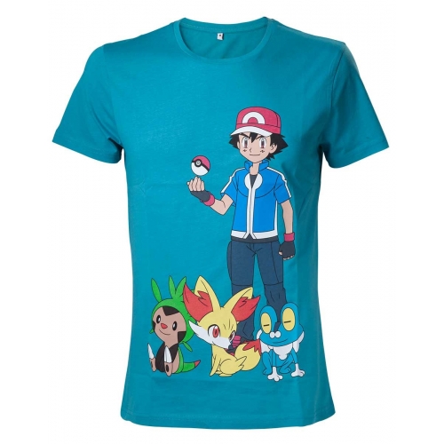 Pokemon - T-Shirt Ash Ketchum