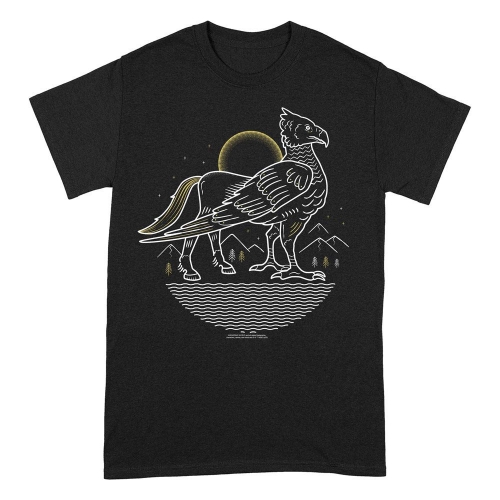 Harry Potter - T-Shirt Buckbeak Line Art 