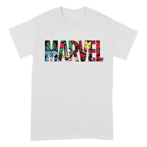 Marvel - T-Shirt  Logo Characters 