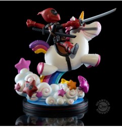 Marvel - Figurine Q-Fig Max Elite Deadpool x Unicorn 15 cm