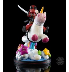 Marvel - Figurine Q-Fig Max Elite Deadpool x Unicorn 15 cm