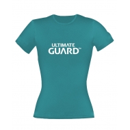 Ultimate Guard - T-Shirt femme Wordmark Bleu Pétrole