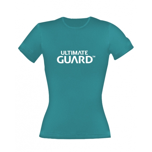 Ultimate Guard - T-Shirt femme Wordmark Bleu Pétrole