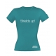 Ultimate Guard - T-Shirt femme Shields Up! Bleu Pétrole