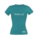 Ultimate Guard - T-Shirt femme Shields Up! Bleu Pétrole