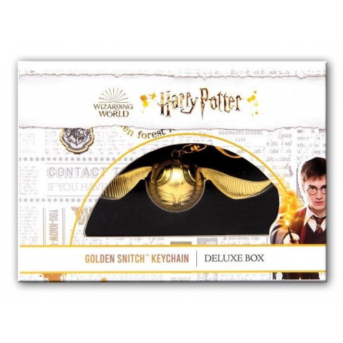 Harry Potter - Porte-clé Vif d'or Deluxe Box 12 cm